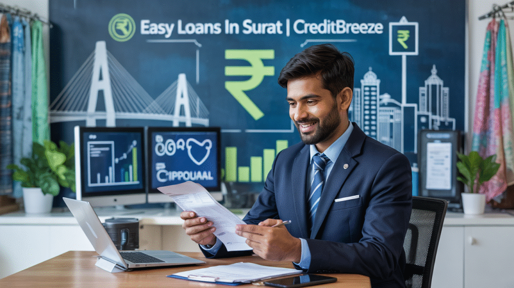Which Bank Gives Loans in Surat? | CreditBreeze Official 